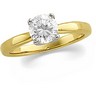 Round Four Prong Solstice Solitaire Engagement Ring .33 Carat Ref 392386