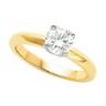 Round Solstice Solitaire Engagement Ring .33 Carat Ref 292727