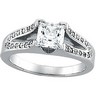 Diamond Bridal Semi Set .17 CTW Engagement Ring Ref 634248