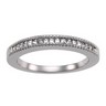 14KW Matching Band for 1 CTW Diamond Engagement Ring SKU 65455 Ref 863733