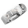 Mens .33 CTW Diamond Tapered Band 7mm Width Ref 675903