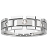 Mens .17 CTW Diamond Tapered Band 7mm Width Ref 565136