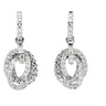 Created Moissanite Earrings 1.88 CTW Ref 566431