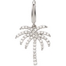 .25 CTW Diamond Palm Tree Charm Ref 708418