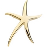 Starfish Brooch or Pendant 62.25 x 47.25mm Ref 905199