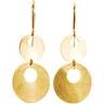 Gold Fashion Dangle Earrings Ref 540820
