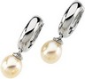 Hinged Earrings with Pearl 14.5mm Ref 716373