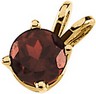 Genuine Mozambique Garnet Pendant 6mm Ref 489484