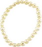 Panache Freshwater Cultured 6 to 7mm Pearl Stretch Bracelet 7 inch Ref 689827