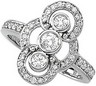 Diamond Right Hand Ring .75 CTW Ref 770279