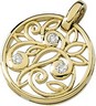 Diamonds and Openwork Circle Pendant .17 CTW Ref 565269