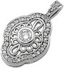 Openwork Diamond Pendant .33 CTW Ref 552440