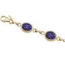 Genuine Lapis Cabochon Bracelet 10 x 8mm Ref 767091