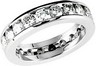 Created Moissanite Anniversary Band | 3 mm | SKU: 65711