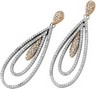 Diamond Earrings 1.5 CTW Ref 122388
