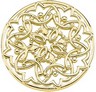 Circular Filigree Pendant Ref 362165