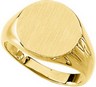 Gents Signet Ring 15mm Ref 449982