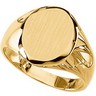 Gents Signet Ring 13.25 x 10.75mm Ref 850103