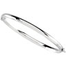 14KW 4.75mm Hinged Bangle Bracelet Ref 832181