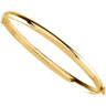 14KY 4.75mm Hinged Bangle Bracelet Ref 310464