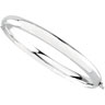 14KW 6.5mm Hinged Bangle Bracelet Ref 244146