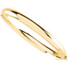 14KY 6.5mm Hinged Bangle Bracelet Ref 623517