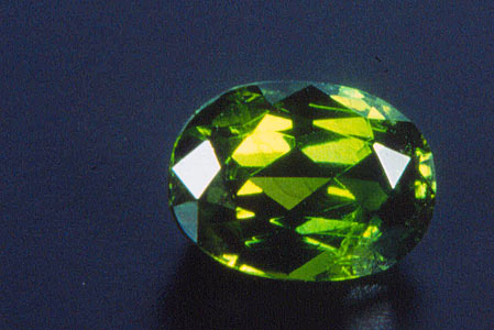 Genuine Demantoid Garnet Gemstone