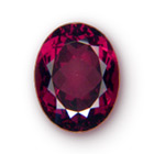 Genuine Red Garnet Gemstone