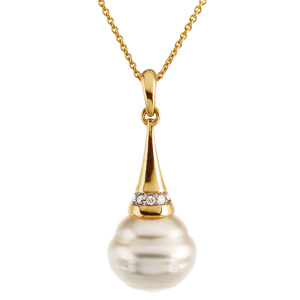 Baroque Paspaley Pearl Necklace Real White Freshwater Cultured Strings For  Women From Zhengrui02, $9.49 | DHgate.Com