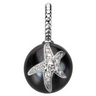 Tahitian Pearl Pendant with Diamond Starfish 12mm .13 CTW Ref 844436