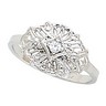 Hexagon Filigree Ring .05 Carat Ref 226483