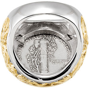 Mercury best sale dime ring