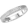 Stackable Fashion 3mm Textured Band Ref 864465