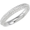 Stackable Fashion Etch Band Ref 857192