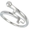 Stackable Metal Fashion Interlocking Ring Ref 852295