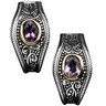 Genuine Amethyst Earrings 7 x 5mm Ref 734539