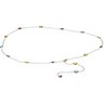 Multicolor Gemstone Station Necklace Ref 303311