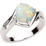 Genuine Opal and Diamond Ring Ref 113810