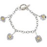 Stuller First Charm Bracelet Ref 917357