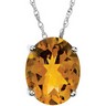 Genuine Citrine Pendant Ref 144787