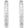 Diamond Hoop Earrings Ref 583102