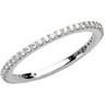 .33 CTW Stackable Diamond Ring Ref 431503