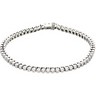 3 and 6 CTW Diamond Tennis Bracelet 7.25 inch Ref 606106