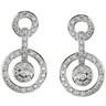 .38 CTW Diamond Earrings Ref 116243