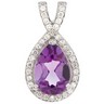 Diamond Semi mount Pendant Ref 306282