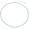 Genuine Swiss Blue Topaz Strand, Necklace or Bracelet Ref 839764