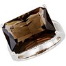 Genuine Smoky Quartz Ring Ref 918807