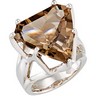 Genuine Smoky Quartz Ring Ref 509483