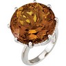 Genuine Honey Quartz Ring Ref 840327