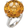 Genuine Honey Quartz Ring Ref 912672